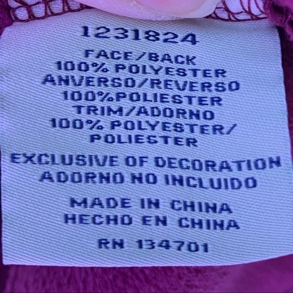 Boston Traders Womens Cable Knit Sweater Jacket in Berry Size Small - Picture 5 of 6